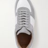 Atticus Suede and Full-Grain Leather Sneakers - E2