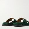 David Suede Sandals - BK