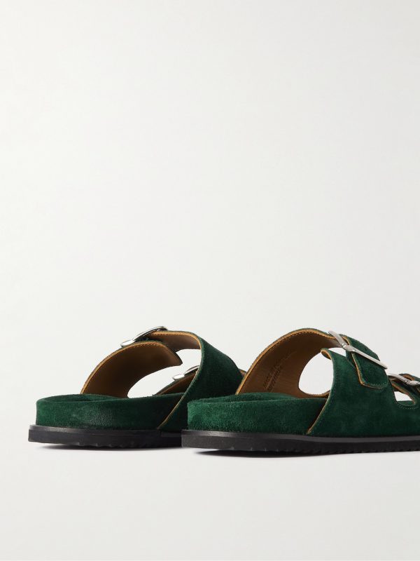 David Suede Sandals - BK