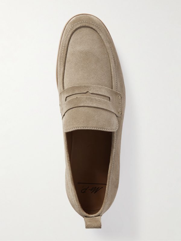 Leo Suede Penny Loafers - E2