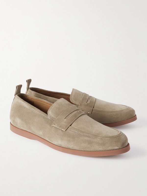 Leo Suede Penny Loafers - FR