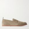 Leo Suede Penny Loafers