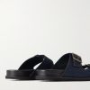 David Denim Sandals - BK