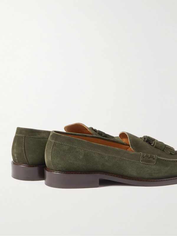 Scott Tasselled Suede Loafers - BK Scott Tasselled Suede Loafers - BK