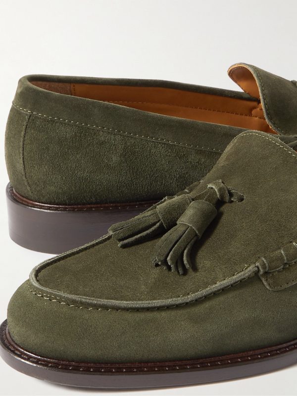 Scott Tasselled Suede Loafers - CU Scott Tasselled Suede Loafers - CU