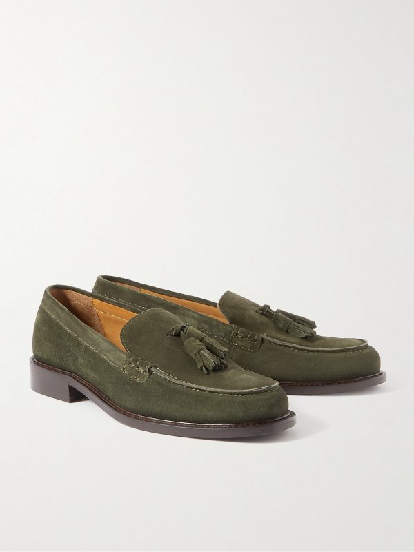 Scott Tasselled Suede Loafers - FR Scott Tasselled Suede Loafers - FR