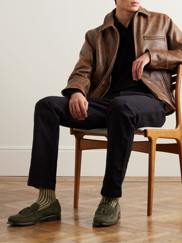 Scott Tasselled Suede Loafers - OU Scott Tasselled Suede Loafers - OU
