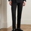 Grosgrain-Trimmed Patent-Leather Derby Shoes - OU Grosgrain-Trimmed Patent-Leather Derby Shoes - OU