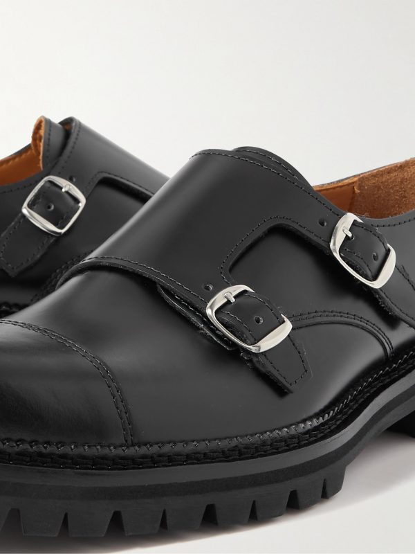 Olie Leather Monk-Strap Shoes - CU Olie Leather Monk-Strap Shoes - CU
