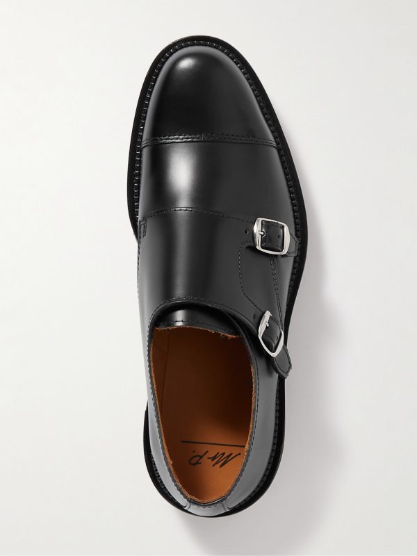 Olie Leather Monk-Strap Shoes - E2 Olie Leather Monk-Strap Shoes - E2