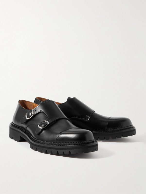 Olie Leather Monk-Strap Shoes - FR Olie Leather Monk-Strap Shoes - FR