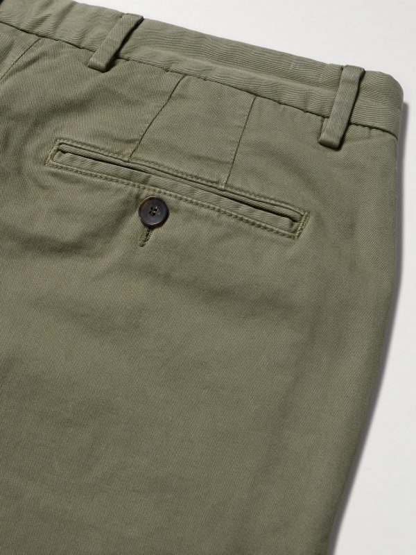 Samuel Straight-Leg Cotton-Blend Twill Chinos - CU Samuel Straight-Leg Cotton-Blend Twill Chinos - CU