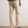 Daniel Tapered Pleated Garment-Dyed Organic Cotton-Twill Trousers - BK Daniel Tapered Pleated Garment-Dyed Organic Cotton-Twill Trousers - BK