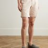 Straight-Leg Garment-Dyed Cotton-Blend Twill Bermuda Shorts - FR Straight-Leg Garment-Dyed Cotton-Blend Twill Bermuda Shorts - FR