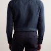 Cutaway-Collar Cotton-Twill Shirt - BK Cutaway-Collar Cotton-Twill Shirt - BK