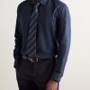 Cutaway-Collar Cotton-Twill Shirt - FR Cutaway-Collar Cotton-Twill Shirt - FR