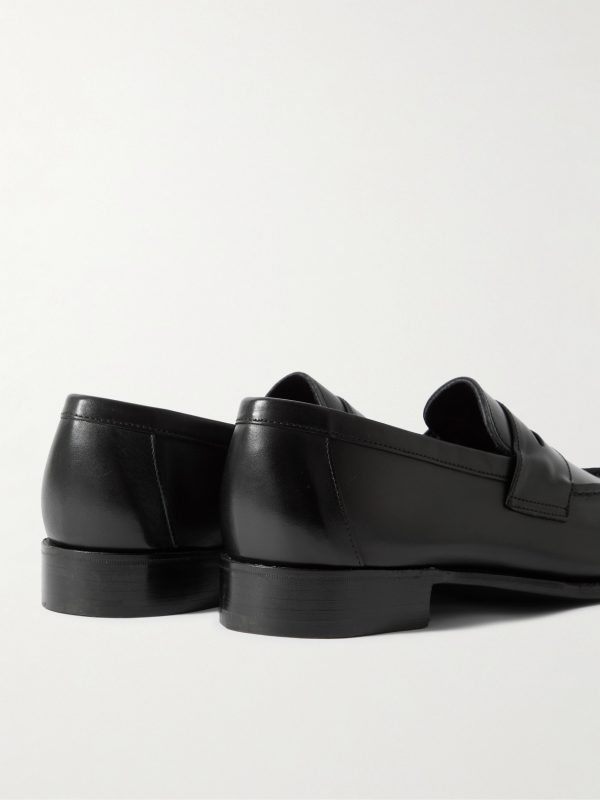 Cannes Leather Penny Loafers - BK Cannes Leather Penny Loafers - BK