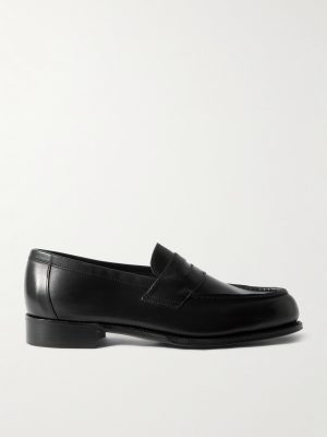 Cannes Leather Penny Loafers