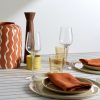 Henley Set of Four Glazed Stoneware Dinner Plates, 30.5cm - OU Henley Set of Four Glazed Stoneware Dinner Plates, 30.5cm - OU