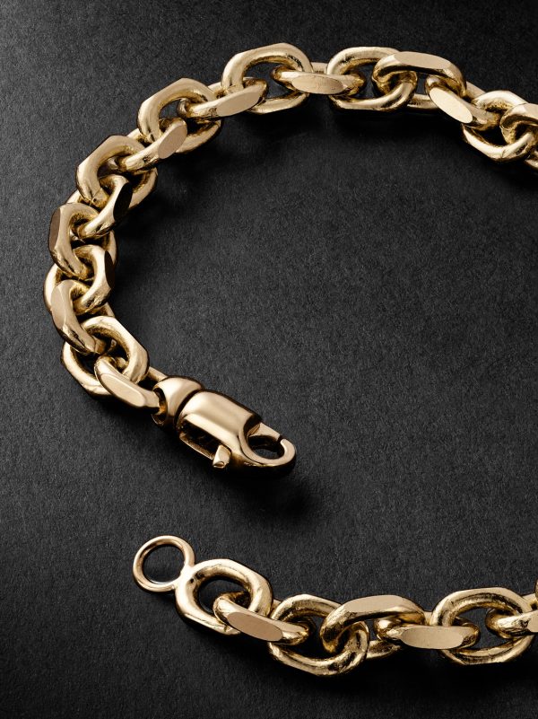 Gold Diamond Chain Bracelet - BK Gold Diamond Chain Bracelet - BK