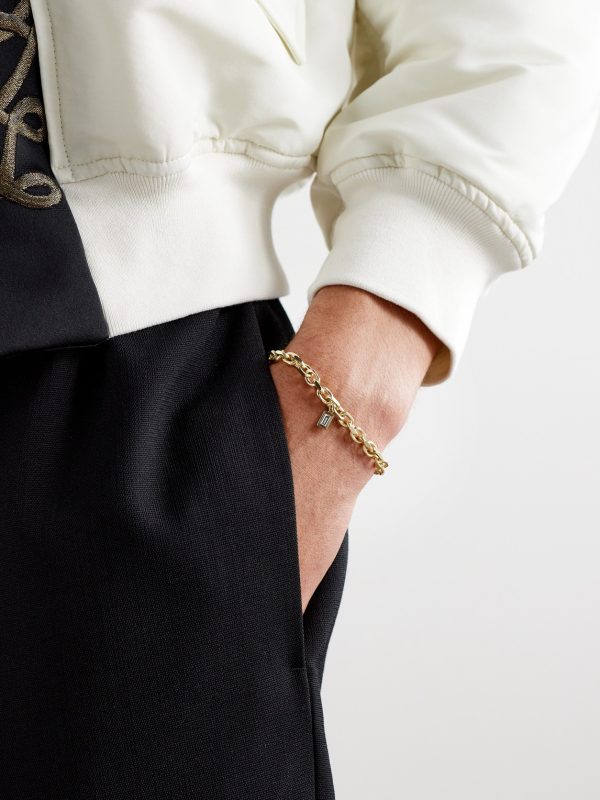 Gold Diamond Chain Bracelet - FR Gold Diamond Chain Bracelet - FR