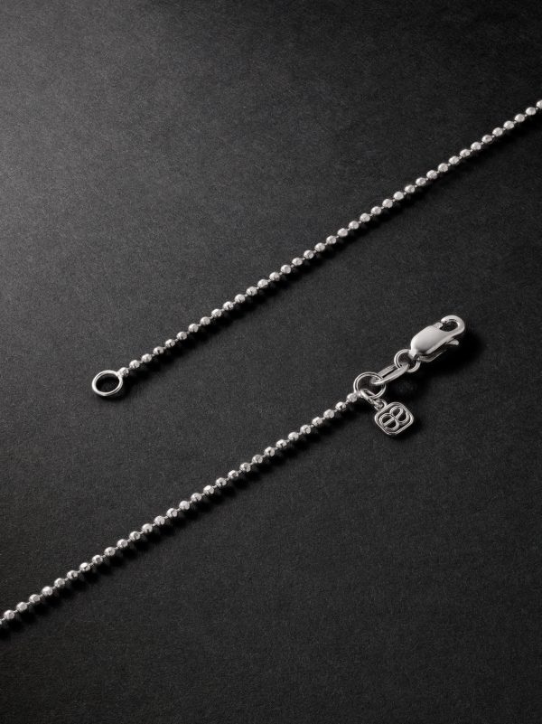 Evil Eye Rhodium-Plated Diamond Pendant Necklace - BK Evil Eye Rhodium-Plated Diamond Pendant Necklace - BK