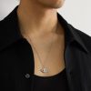 Evil Eye White Gold Diamond Necklace - FR Evil Eye White Gold Diamond Necklace - FR