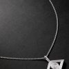 Evil Eye White Gold Diamond Necklace Evil Eye White Gold Diamond Necklace