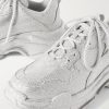 Triple S Rhinestone-Embellished Microfibre Sneakers - CU