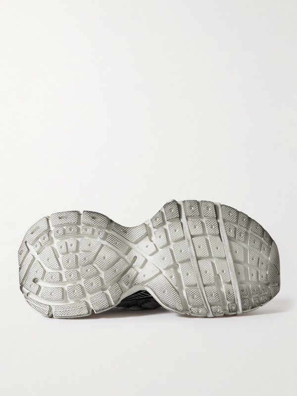 3XL Distressed Mesh and Rubber Sneakers - E1 3XL Distressed Mesh and Rubber Sneakers - E1