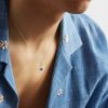Kitten Eye White Gold, Diamond and Ruby Pendant Necklace - FR Kitten Eye White Gold, Diamond and Ruby Pendant Necklace - FR