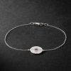 Golden Eye White Gold, Sapphire and Diamond Bracelet