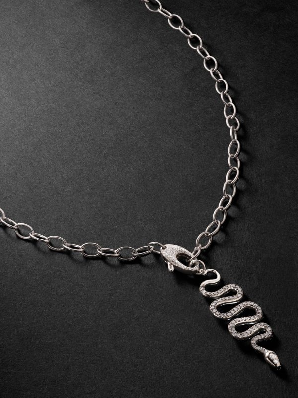 White Gold Diamond Necklace