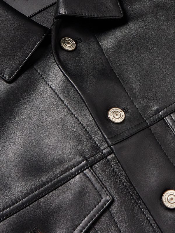 Leather Trucker Jacket - CU