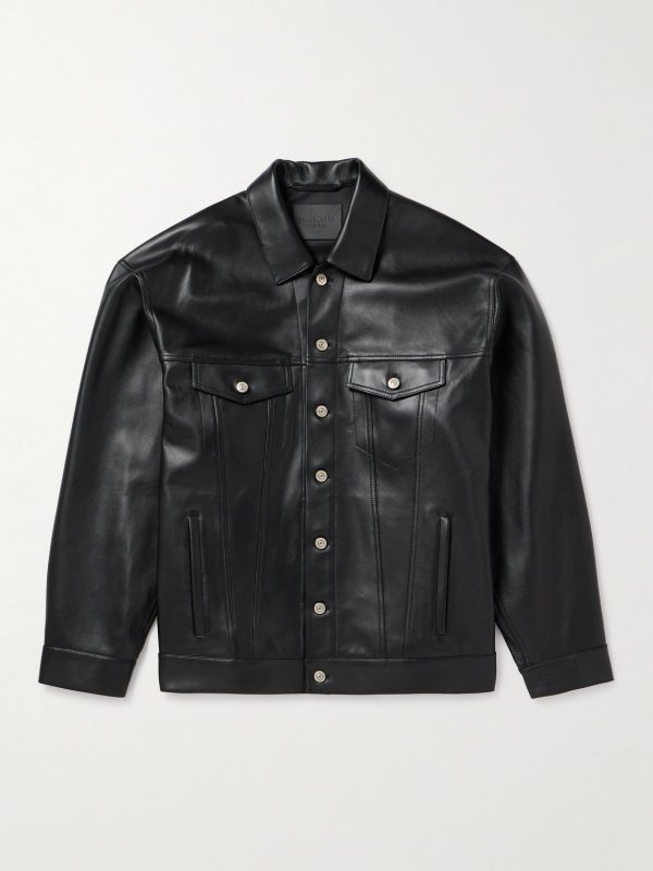 Leather Trucker Jacket