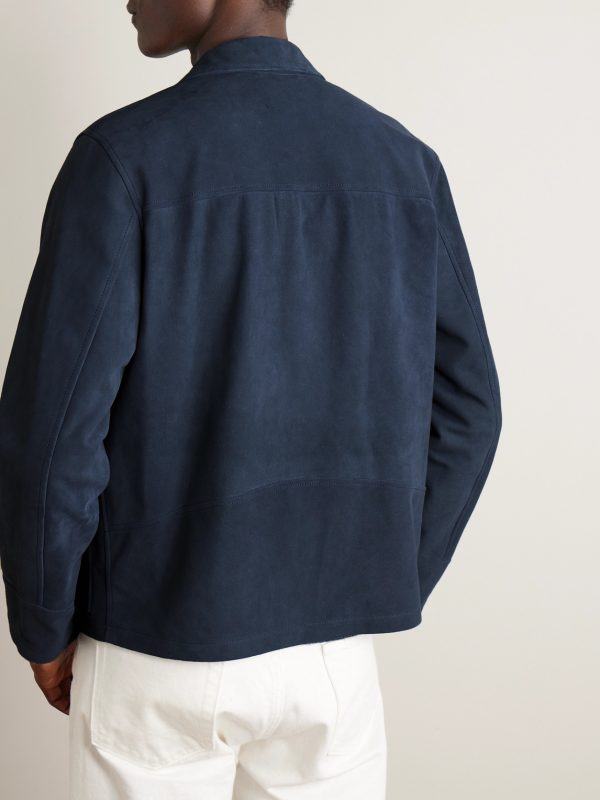 James Suede Jacket - BK
