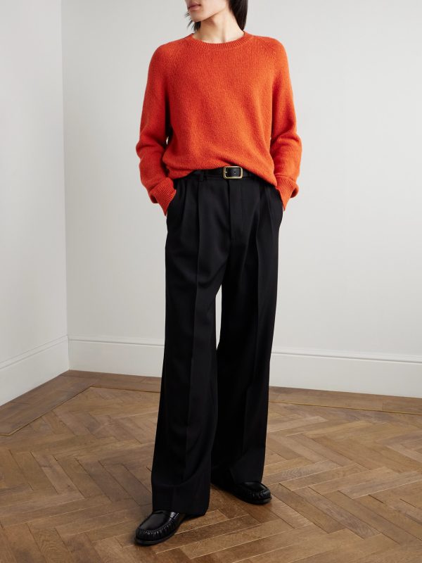 Summer Pull Cashmere and Cotton-Blend Sweater - OU Summer Pull Cashmere and Cotton-Blend Sweater - OU