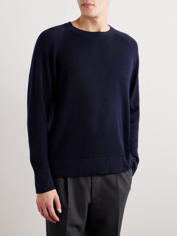 Zefira Cashmere and Silk-Blend Sweatshirt - FR Zefira Cashmere and Silk-Blend Sweatshirt - FR