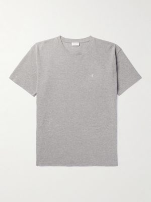 Logo-Embroidered Cotton-Blend Piqué T-Shirt