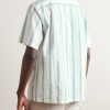 Donatella Convertible-Collar Embroidered Cotton Shirt - BK Donatella Convertible-Collar Embroidered Cotton Shirt - BK