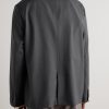 Unstructured Wool Blazer - BK Unstructured Wool Blazer - BK