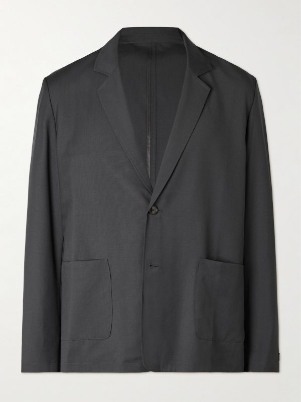 Unstructured Wool Blazer Unstructured Wool Blazer