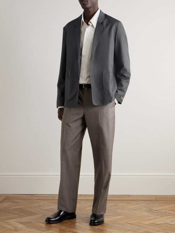 Unstructured Wool Blazer - OU Unstructured Wool Blazer - OU