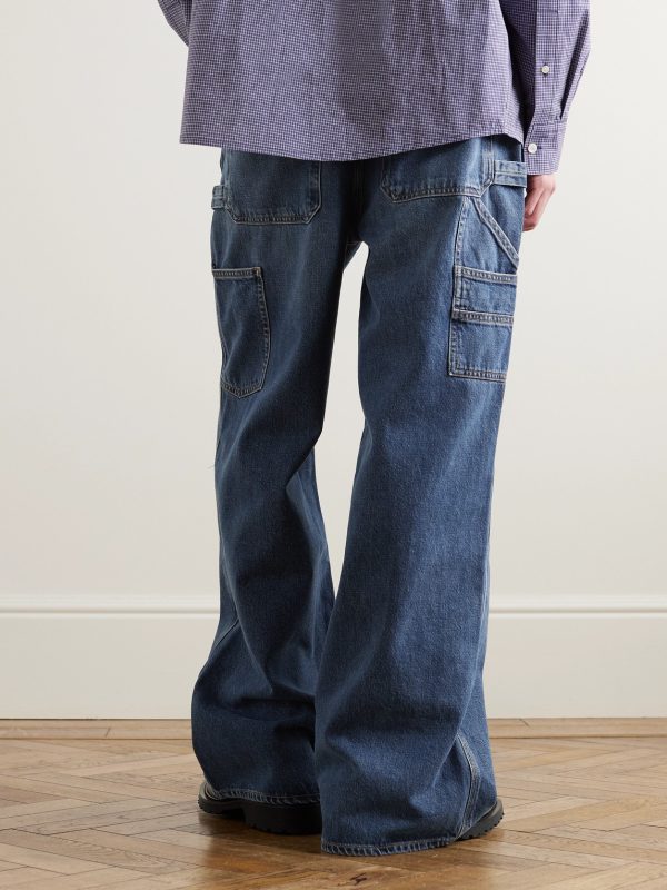 Otto Carpenter Wide-Leg Organic Jeans - BK Otto Carpenter Wide-Leg Organic Jeans - BK
