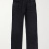 90's Straight-Leg Distressed Jeans