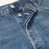 90's Straight-Leg Distressed Jeans - E1