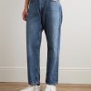 90's Straight-Leg Distressed Jeans - FR