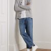 90's Straight-Leg Distressed Jeans - OU