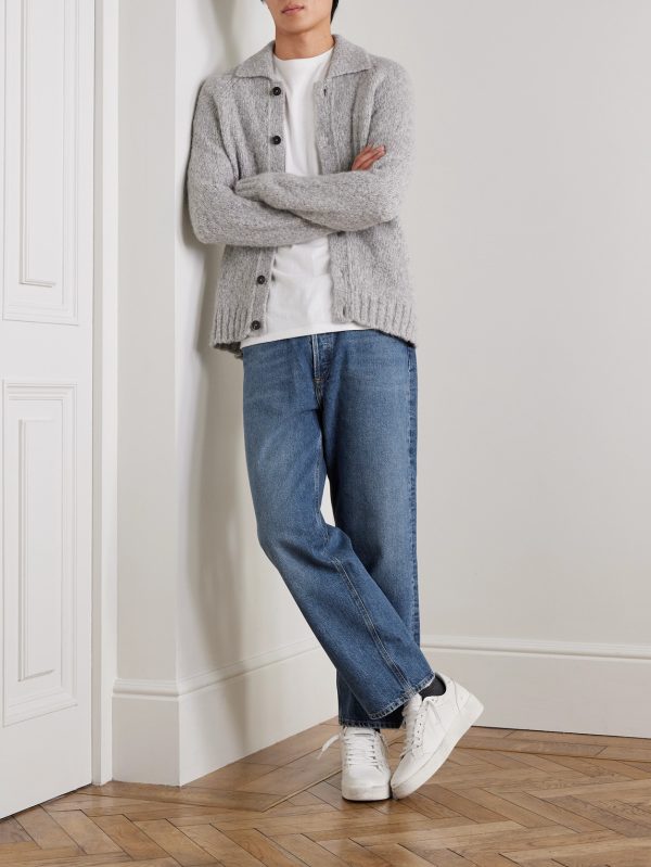 90's Straight-Leg Distressed Jeans - OU