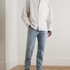 Curtis Slim-Fit Straight-Leg Distressed Jeans - OU